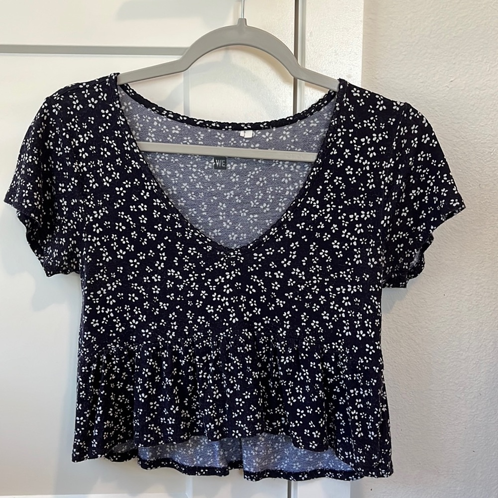 Pacsun Floral Babydoll Top